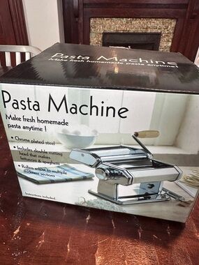 Pasta Machine Stainless Steel Chrome